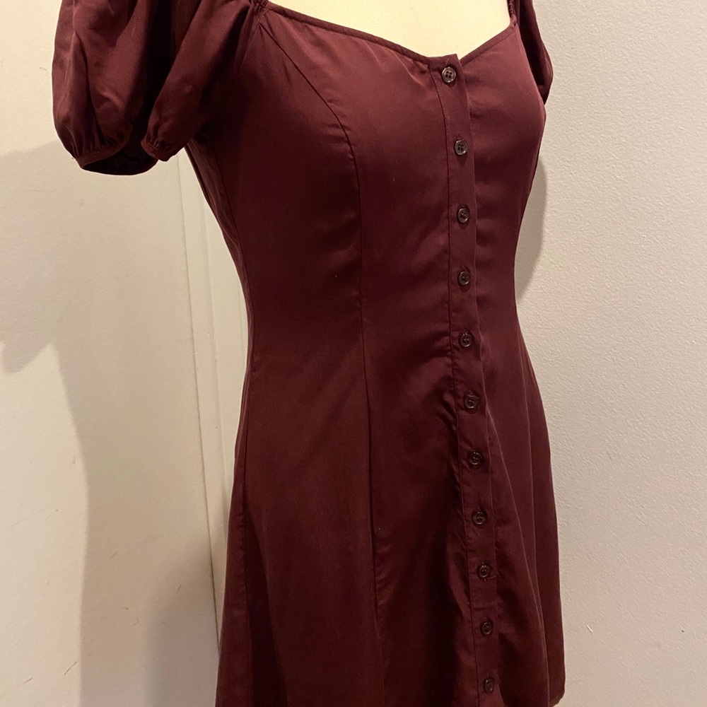 Gianni Bini Puff Sleeve Dress